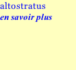 altostratus en savoir plus